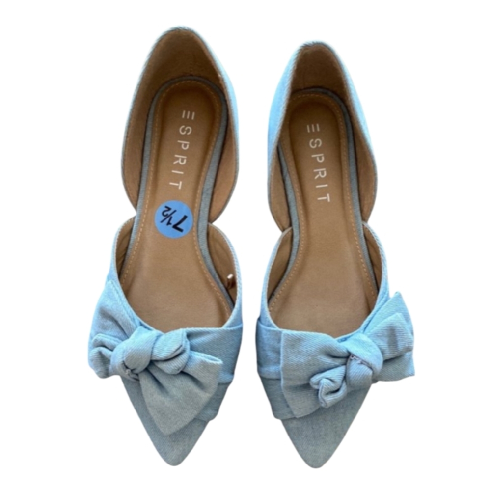 Prisha Ballet Flats Esprit d'Orsay Style Women's 7.5 Slip Ons